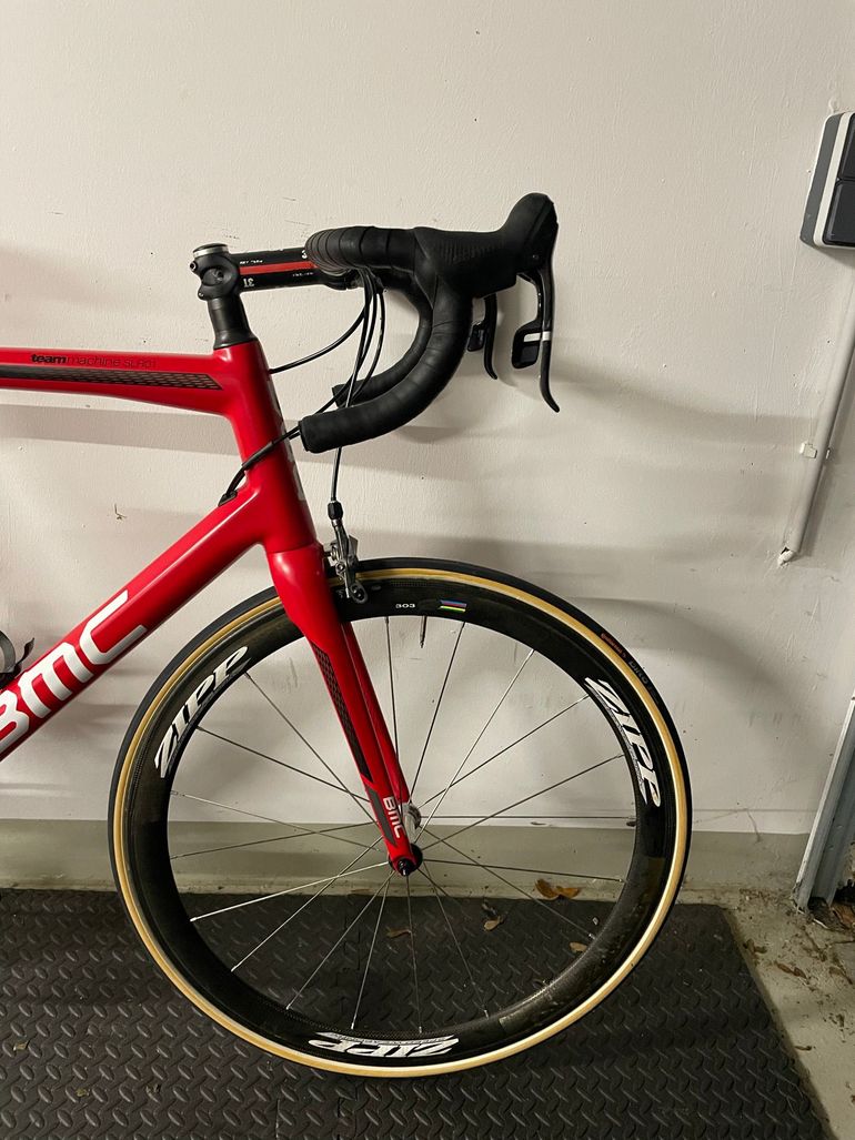 Used BMC Teammachine SRAM Force 2016 Road & Gravel, Rot — image 2 of 9