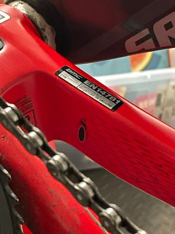 Used BMC Teammachine SRAM Force 2016 Road & Gravel, Rot — image 9 of 9