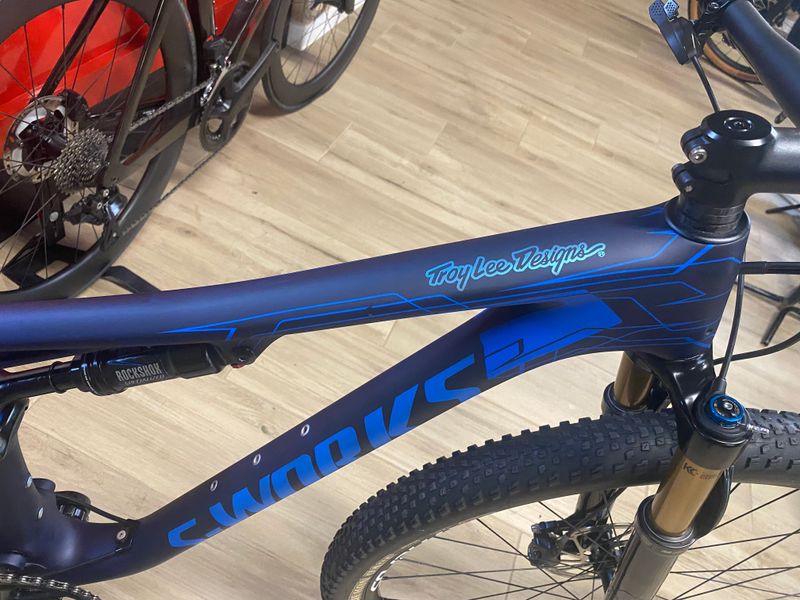 Gebrauchtes Specialized Epic Troy Lee Designs 2020 Mountainbike, Blau — Bild 3 von 7