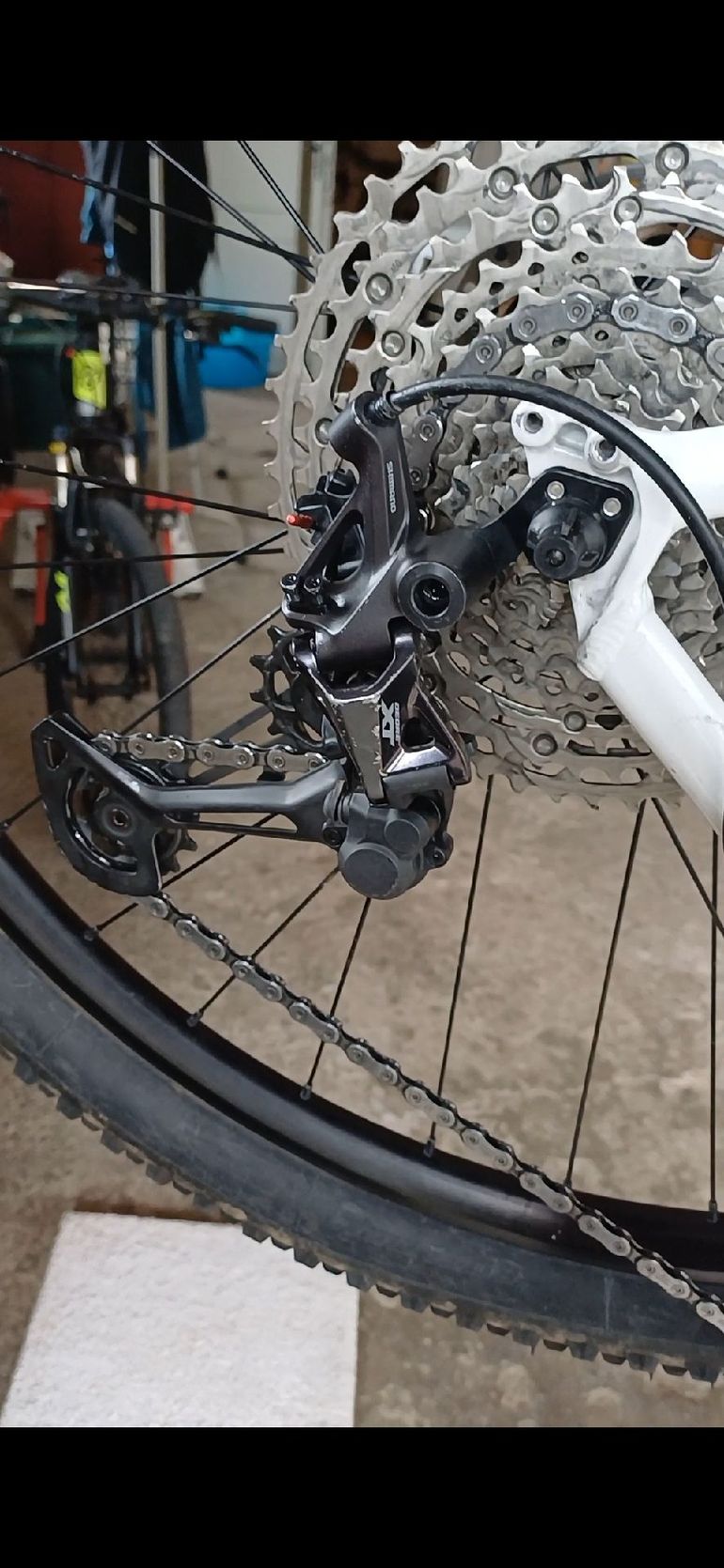 Used trek xcaliber 8 Trek xcaliber 8 Custom Shimano Deore XT 2022 Mountainbike, White — image 2 of 5