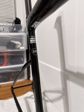 Used Specialized Tarmac SL8 Frameset - FACT 10r Carbon 2026 Frameset 2026 Road & Gravel, Black — image 3 of 9