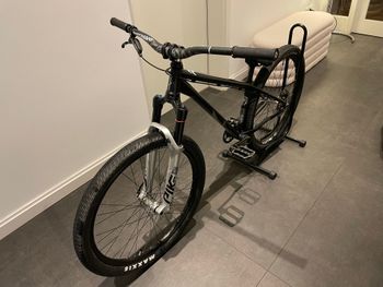 Autre pièce détachée vélo Newton Levier de frein vtt-vtc 4 doigts alu pour v-brake (paire