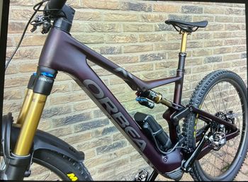 Used Orbea Rise M Team Rise M Team 2024 Mountainbike, Rot — image 2 of 6