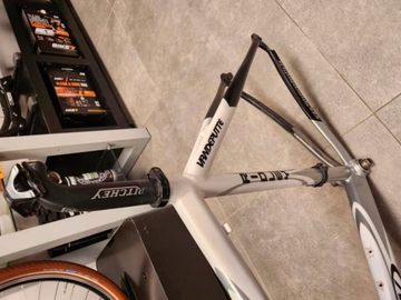Used Ridley Vanquish Frameset 2014 Road & Gravel, Light Gray — image 4 of 7