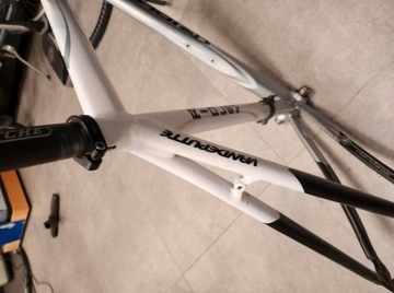 Used Ridley Vanquish Frameset 2014 Road & Gravel, Light Gray — image 5 of 7