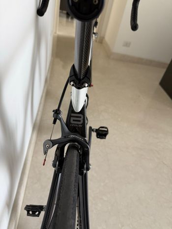 Used Cipollini Bond Shimano Ultegra 2013 Road & Gravel, White — image 6 of 8