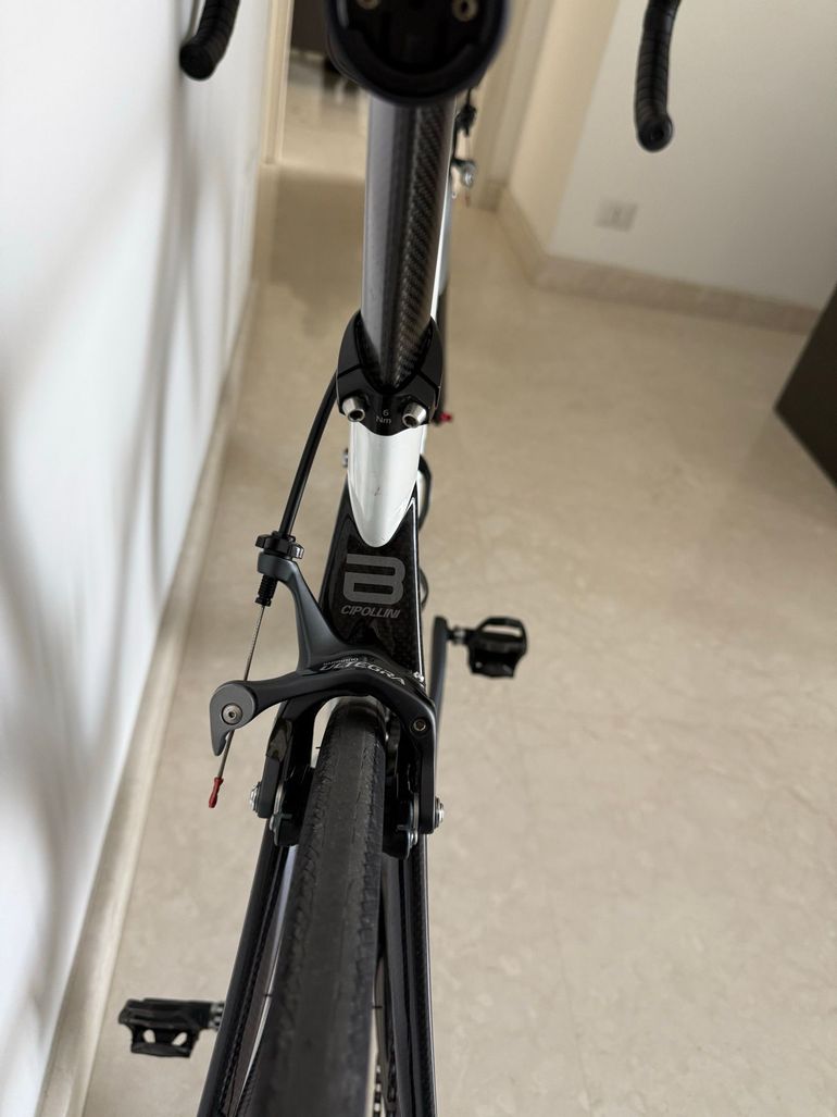 Used Cipollini Bond Shimano Ultegra 2013 Road & Gravel, White — image 6 of 8