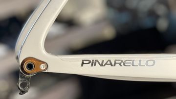 Used Pinarello Dogma F12 Disk Frameset 2021 Frameset 2021 Road & Gravel, Light Gray — image 14 of 18