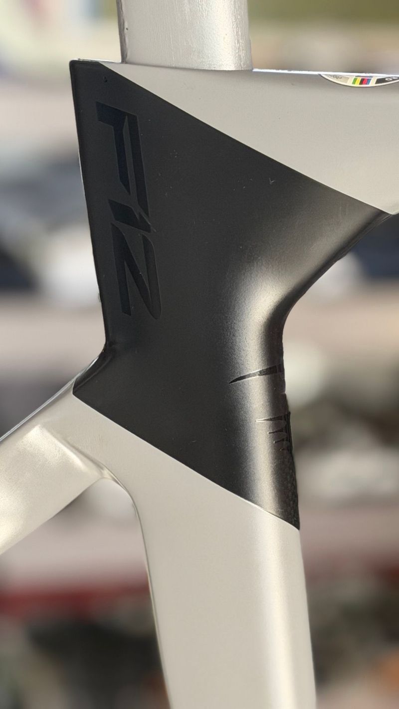 Used Pinarello Dogma F12 Disk Frameset 2021 Frameset 2021 Road & Gravel, Light Gray — image 7 of 18