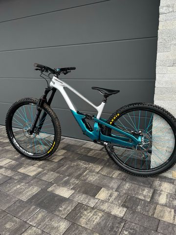 Used Cannondale Jekyll SRAM XX1 2025 Mountainbike, Light Gray — image 4 of 14