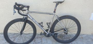 Used Planet X Spitfire SRAM Force 22 Titanium 2022 Road & Gravel, Light Gray — image 2 of 11