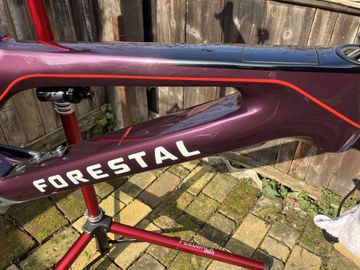 Used Forestal Cyon Neon PRO 2023 Frameset 2023 Mountainbike, Purple, 29 — image 9 of 11