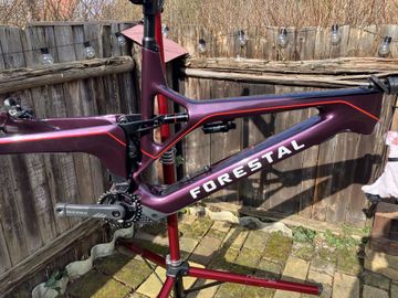 Used Forestal Cyon Neon PRO 2023 Frameset 2023 Mountainbike, Purple, 29 — image 7 of 11