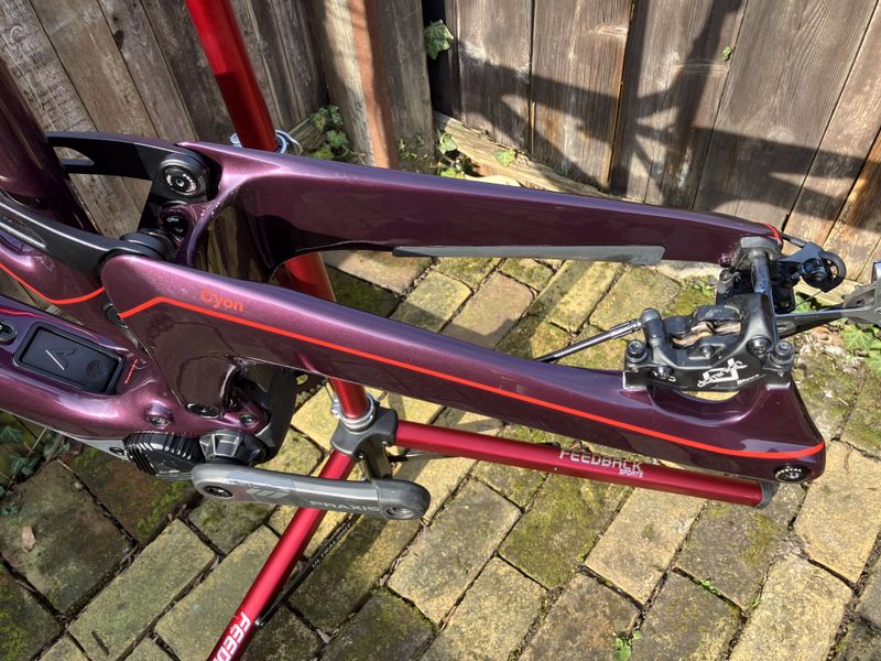 Used Forestal Cyon Neon PRO 2023 Frameset 2023 Mountainbike, Purple, 29 — image 3 of 11