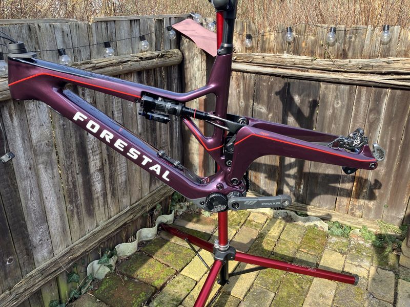 Used Forestal Cyon Neon PRO 2023 Frameset 2023 Mountainbike, Purple, 29 — image 1 of 11