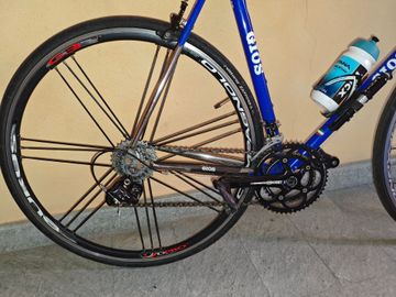 Used Gios Custom Campagnolo Veloce 2008 Road & Gravel, Blue — image 4 of 5