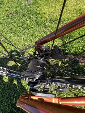 Used LOMBARDO Custom Shimano Alfine 8 hub gears 2024 Urban, Orange — image 4 of 9