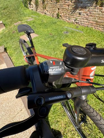 Used LOMBARDO Custom Shimano Alfine 8 hub gears 2024 Urban, Orange — image 6 of 9