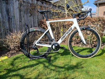 Used Mendiz Custom SRAM Rival eTap AXS 2024 Road & Gravel, White — image 2 of 8