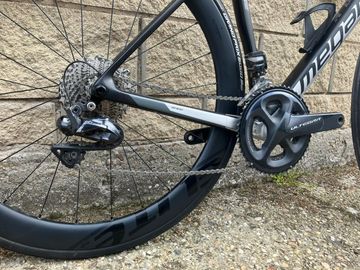 Gebrauchtes Megamo Raise Shimano Ultegra Di2 2020 Road & Gravel, Hellgrau — Bild 3 von 6