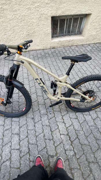 Used CUBE STEREO 170 TM 29 2021 2021 Mountainbike, Orange, 29 — image 2 of 7