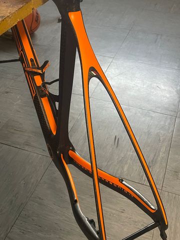Used Grigio carbonio Custom Frameset 2022 Road & Gravel, Black — image 4 of 32