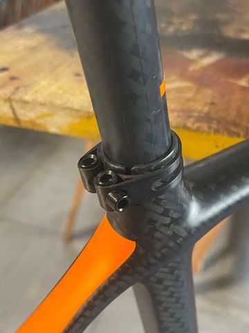 Used Grigio carbonio Custom Frameset 2022 Road & Gravel, Black — image 13 of 32