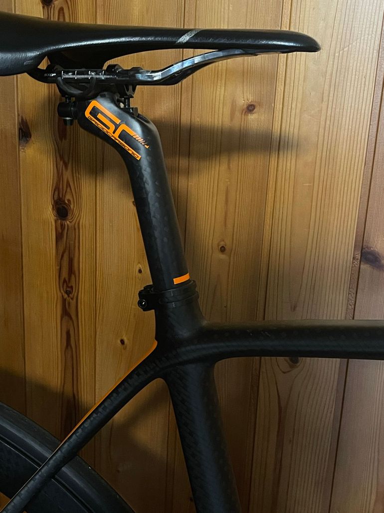 Used grigio carbonio Grigio carbonio Custom Frameset 2022 Road & Gravel, Black — image 9 of 11