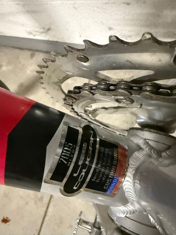 Used Lee Cougan Lee Cougan Custom Other 2000 Road & Gravel, Rosso — image 4 of 10