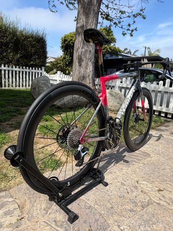 Used Specialized Tarmac SRAM Red 2025 Road & Gravel, Light Gray — image 3 of 22
