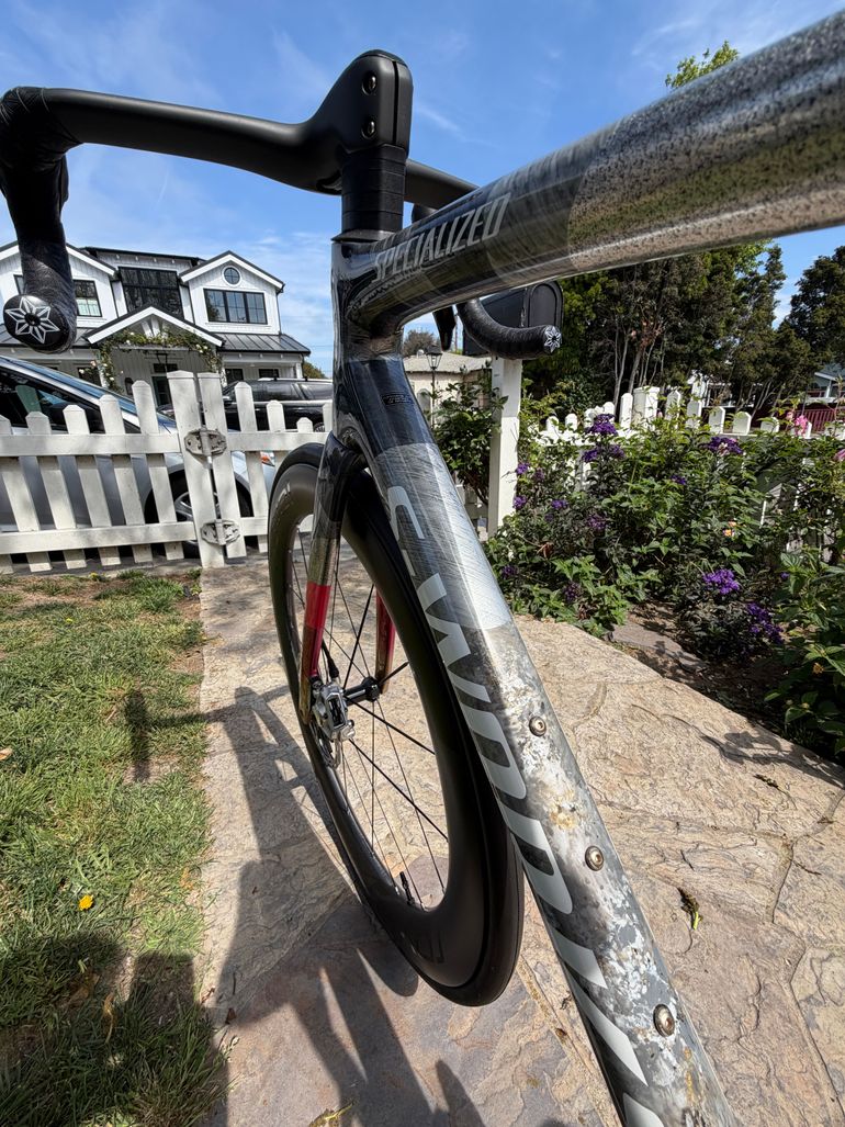 Used Specialized Tarmac SRAM Red 2025 Road & Gravel, Light Gray — image 18 of 22