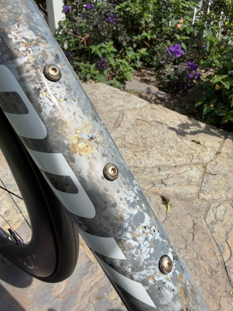 Used Specialized Tarmac SRAM Red 2025 Road & Gravel, Light Gray — image 17 of 22