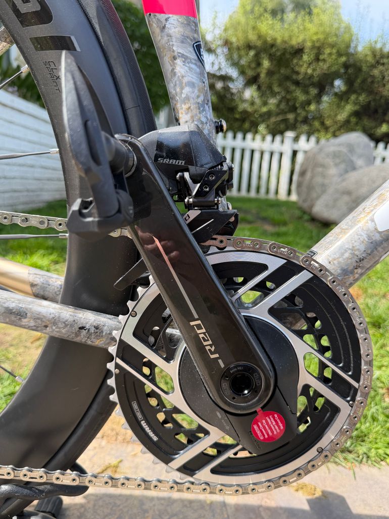Used Specialized Tarmac SRAM Red 2025 Road & Gravel, Light Gray — image 8 of 22