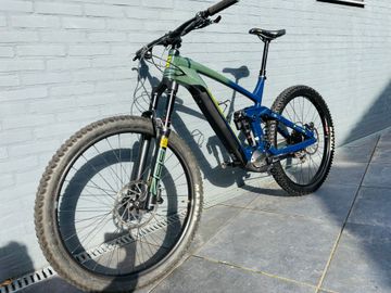 Used Kona Remote 160DL 2020 Mountainbike, Blue — image 9 of 11