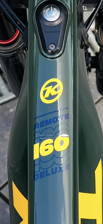 Used Kona Remote 160DL 2020 Mountainbike, Blue — image 11 of 11