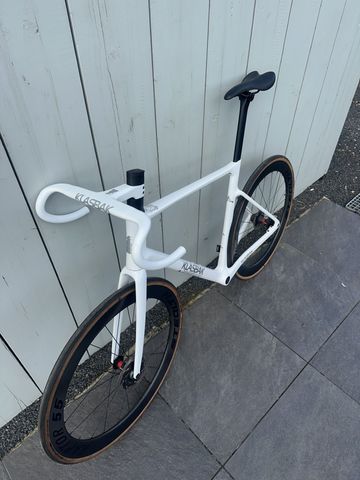 Gebrauchtes Klasbak Road One Frameset 2025 Road & Gravel, Weiß — Bild 3 von 7