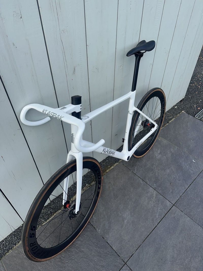 Gebrauchtes Klasbak Road One Frameset 2025 Road & Gravel, Weiß — Bild 3 von 7