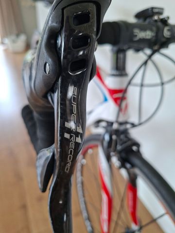 Used Pinarello Custom Campagnolo Super Record 2008 Road & Gravel, White — image 8 of 9