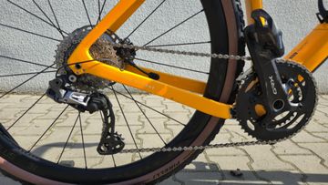 Gebrauchtes Trek Checkpoint Shimano GRX Di2 2022 Road & Gravel, Orange — Bild 7 von 10
