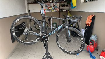 Used Factor Ostro Shimano Ultegra Di2 2024 Road & Gravel, Blue — image 3 of 4