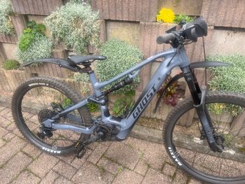 Used Ghost E-ASX 160 Universal 2022 2022 Mountainbike, Hellgrau, 29, 27.5 — image 3 of 5