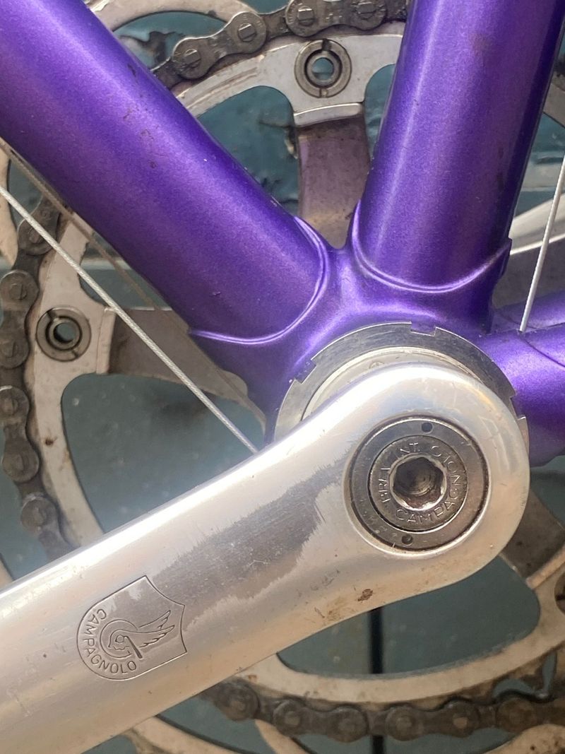 Used Other Brands BORGA Artisan - Campagnolo Record ‘90s 1988 Road & Gravel, White — image 11 of 12