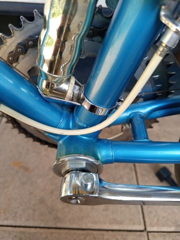 Used Fausto Coppi Custom Shimano GRX 1980 Road & Gravel, Blue — image 11 of 14
