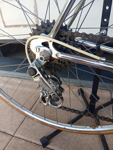 Used Fausto Coppi Custom Shimano GRX 1980 Road & Gravel, Blue — image 6 of 14