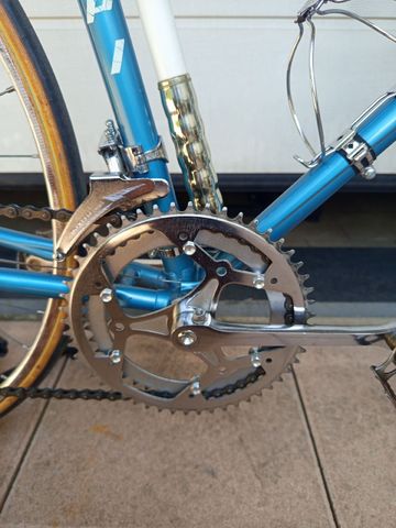 Used Fausto Coppi Custom Shimano GRX 1980 Road & Gravel, Blue — image 3 of 14