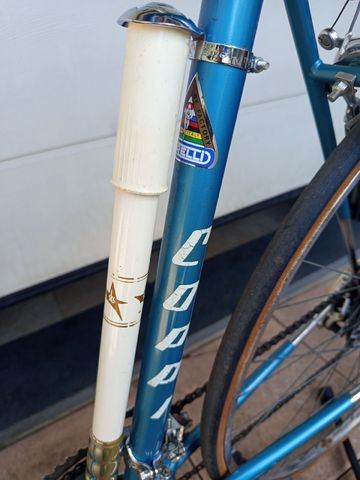 Used Fausto Coppi Custom Shimano GRX 1980 Road & Gravel, Blue — image 8 of 14