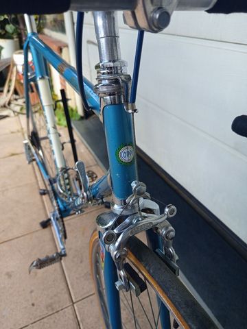 Used Fausto Coppi Custom Shimano GRX 1980 Road & Gravel, Blue — image 4 of 14
