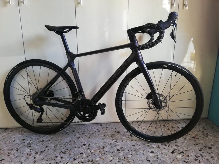 Used Bianchi Infinito 105 2024 2024 Road & Gravel, Black — image 1 of 13