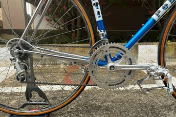 Used Ponti Custom Campagnolo Record 1977 Road & Gravel, Blue — image 6 of 10
