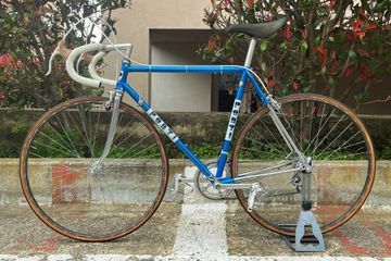 Used Ponti Custom Campagnolo Record 1977 Road & Gravel, Blue — image 2 of 10